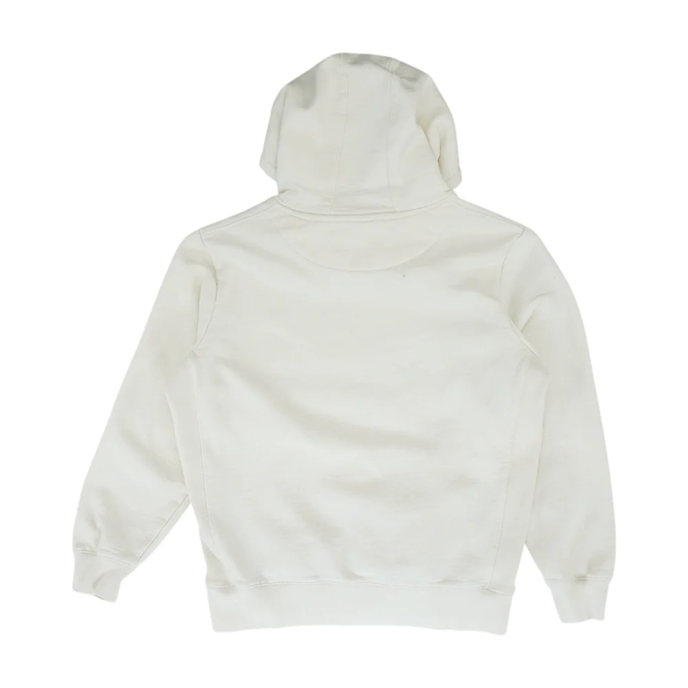 Ivory Solid Hoodie Pullover - Image 2