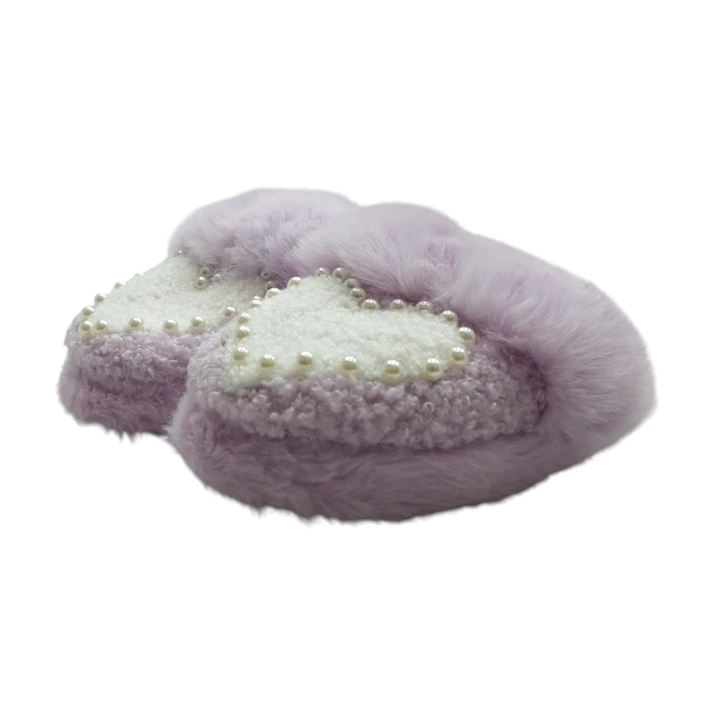 Purple House Slippers Shoes