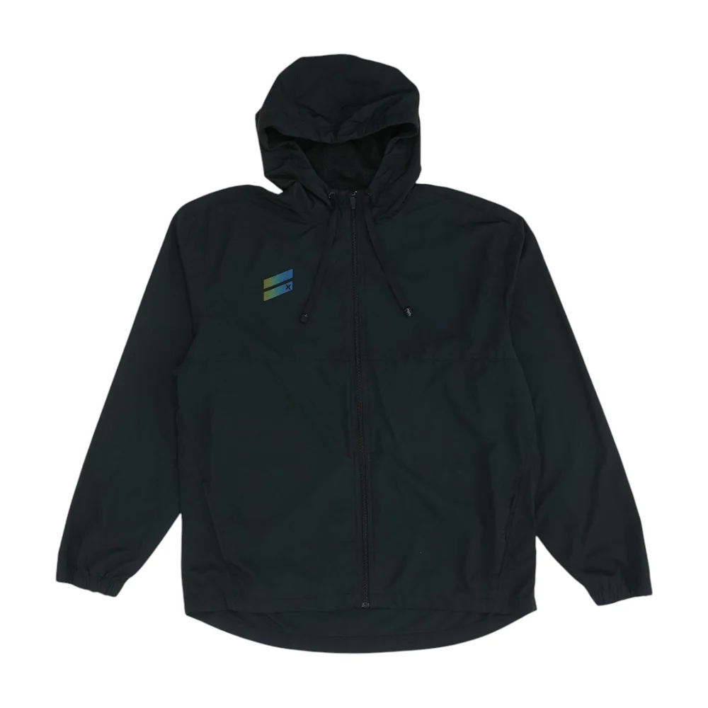 Black Solid Active Jacket
