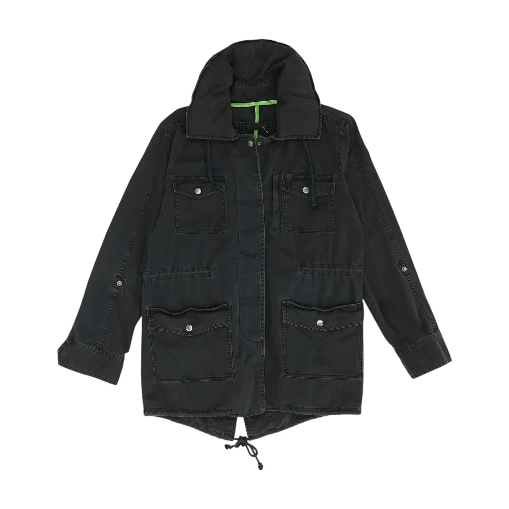 Charcoal Solid Coat