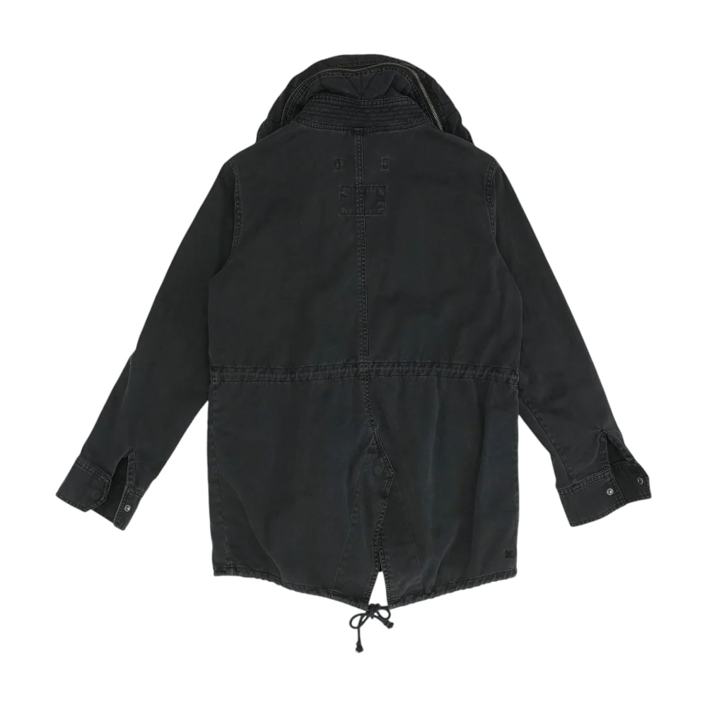 Charcoal Solid Coat - Image 2