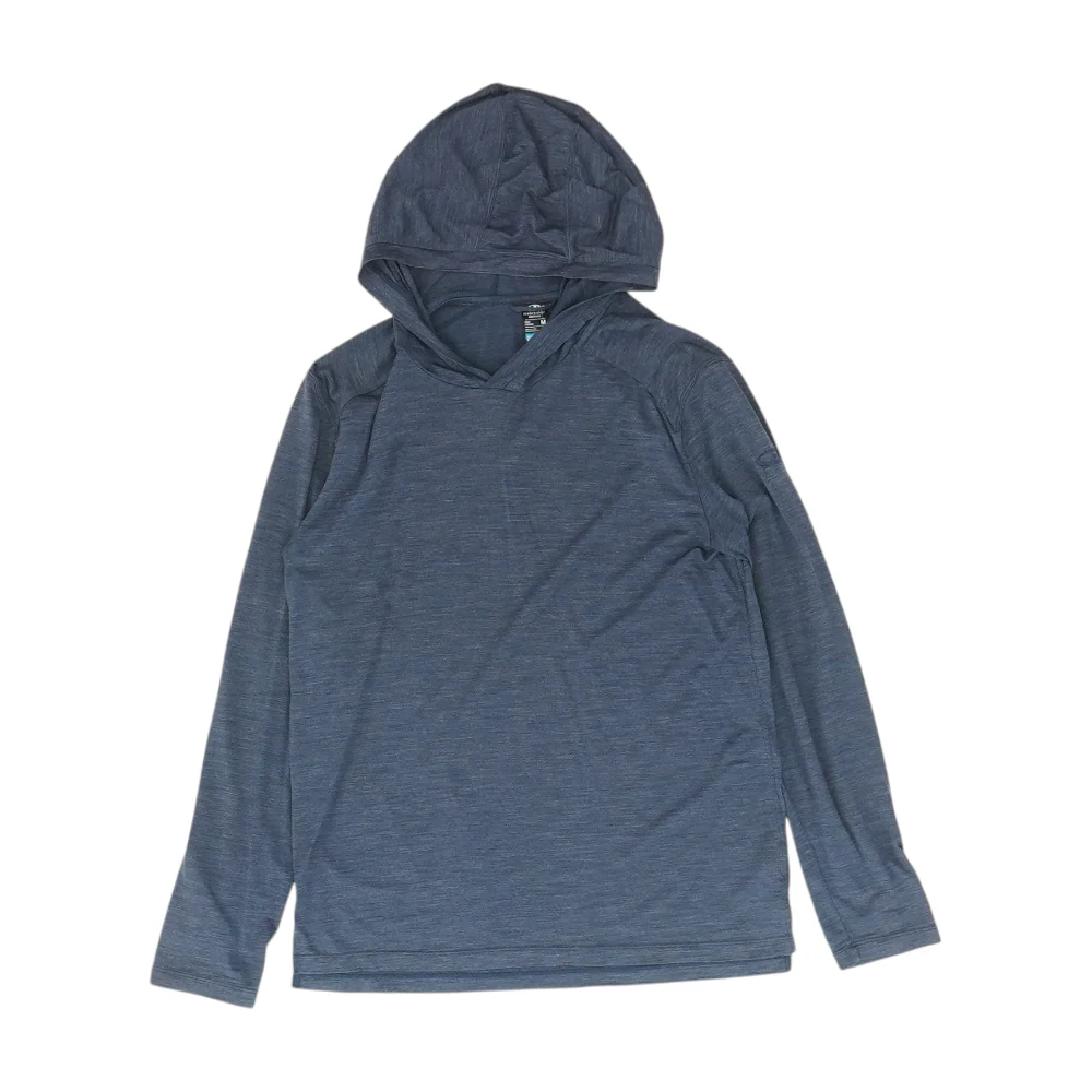 Navy Solid Hoodie Pullover