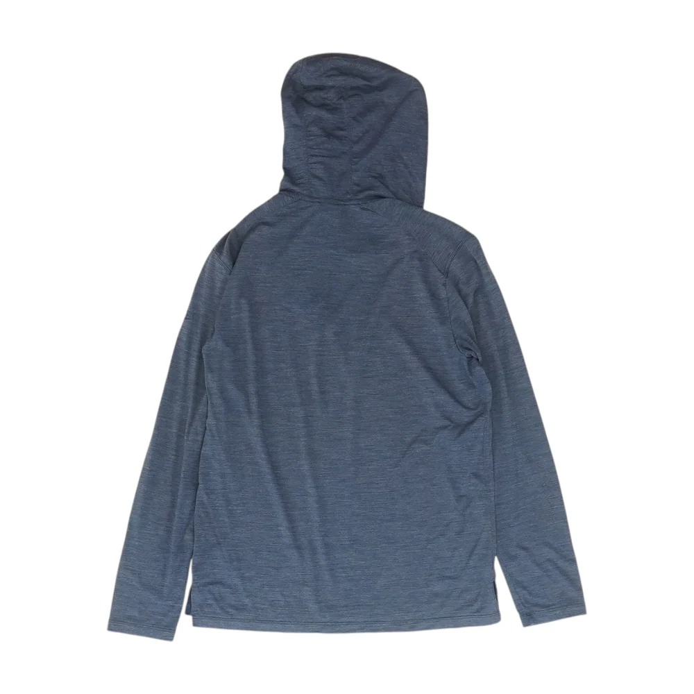 Navy Solid Hoodie Pullover - Image 2