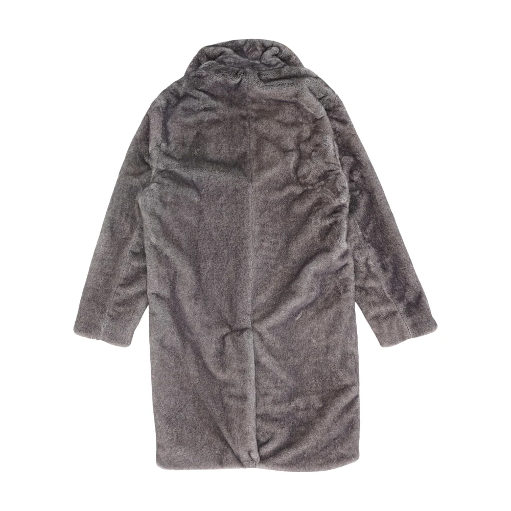 Gray Animal Print Coat - Image 2