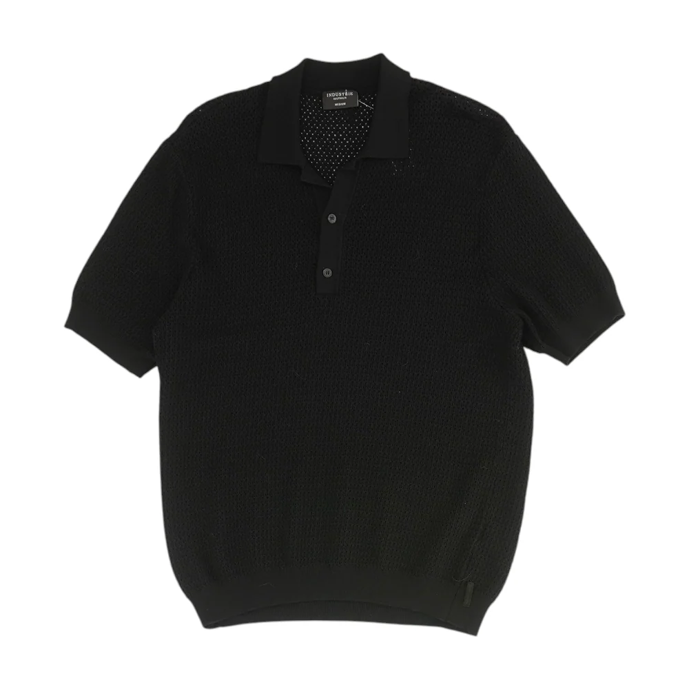 Black Solid 1/4 Zip Sweater