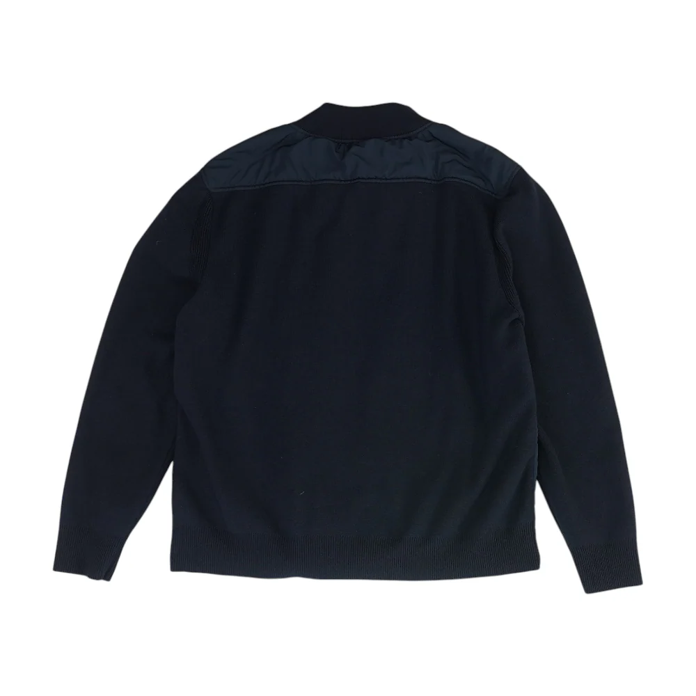 Navy Solid Jacket - Image 2