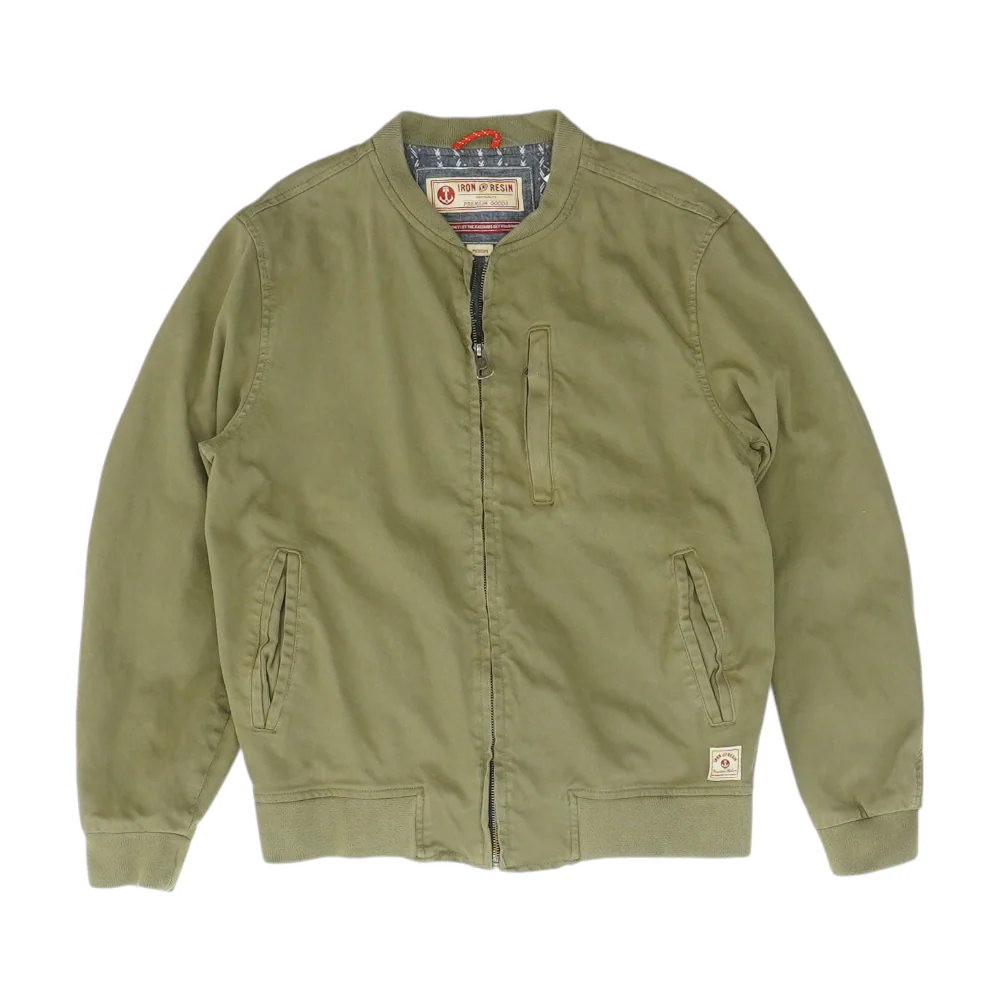 Green Solid Jacket