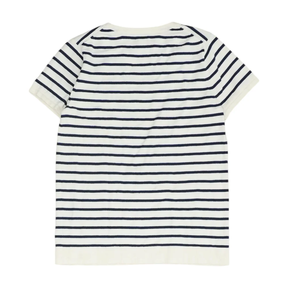 Navy Striped Blouse - Image 2