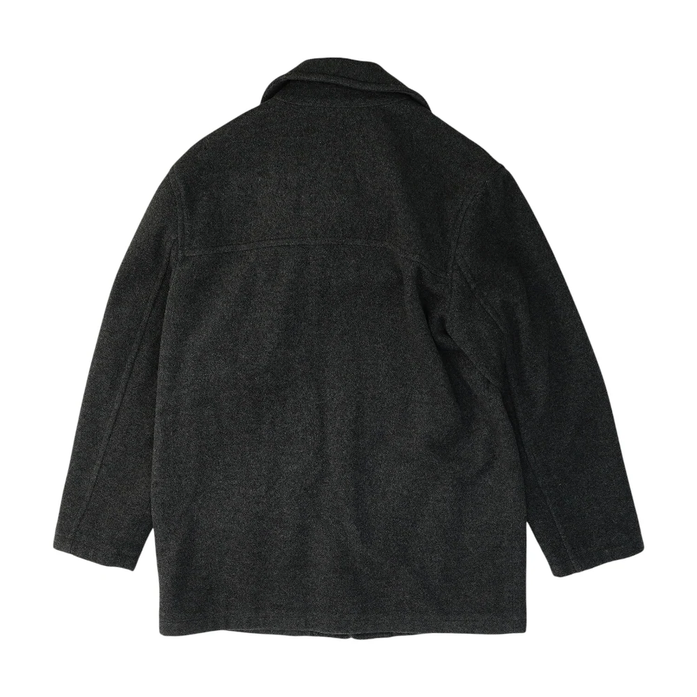 Gray Solid Jacket - Image 2