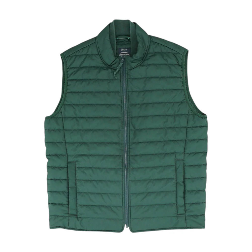 Green Solid Vest