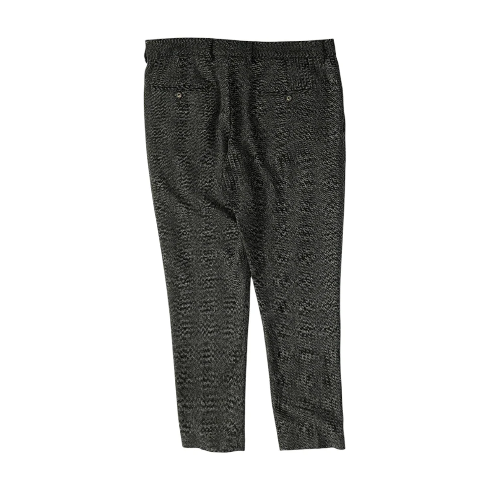 Black Chevron Regular Pants - Image 2