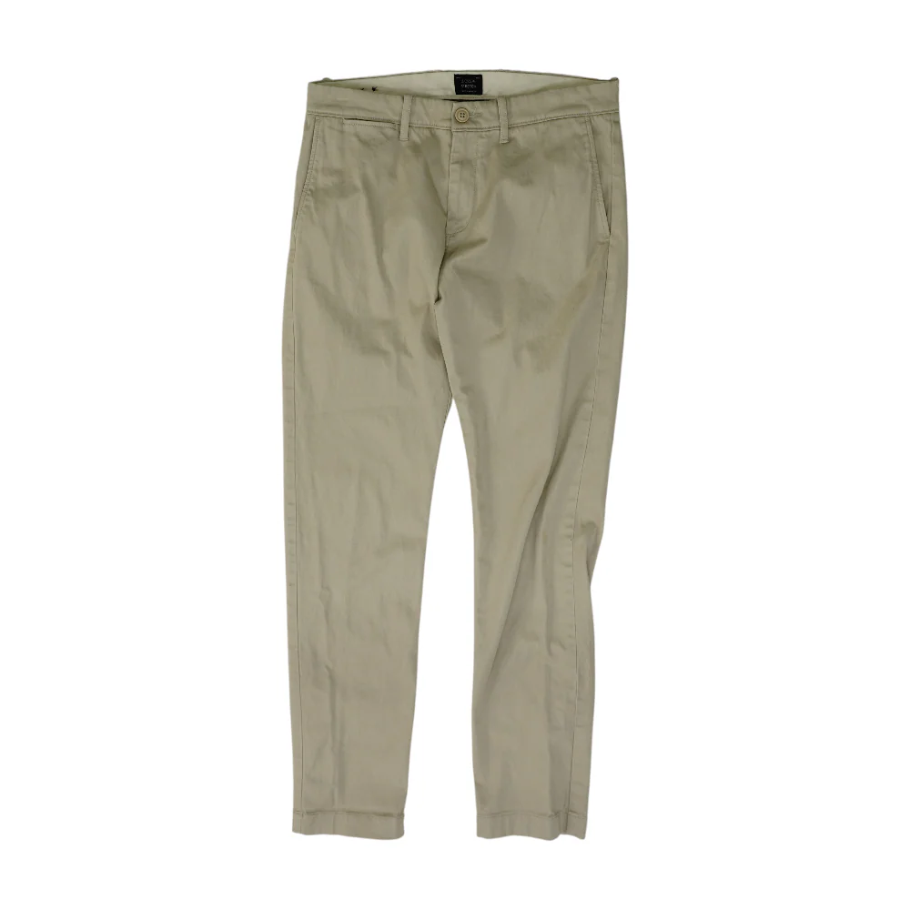 Beige Regular Pants