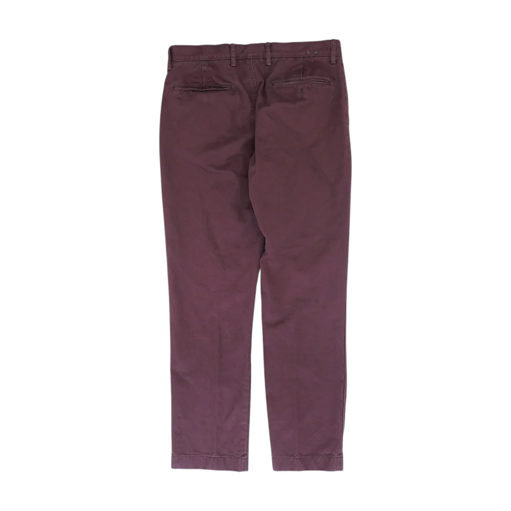Burgundy Regular Pants - Image 2
