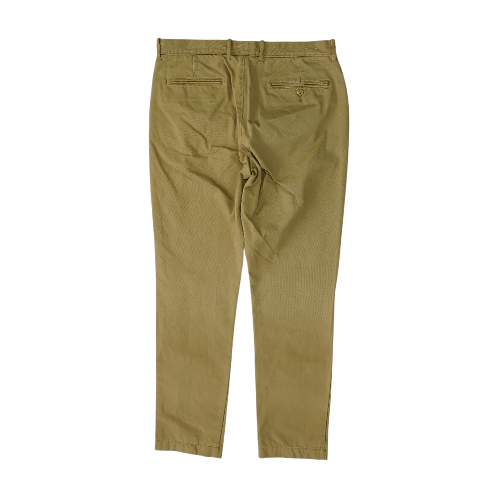 Khaki Straight Pants - Image 2