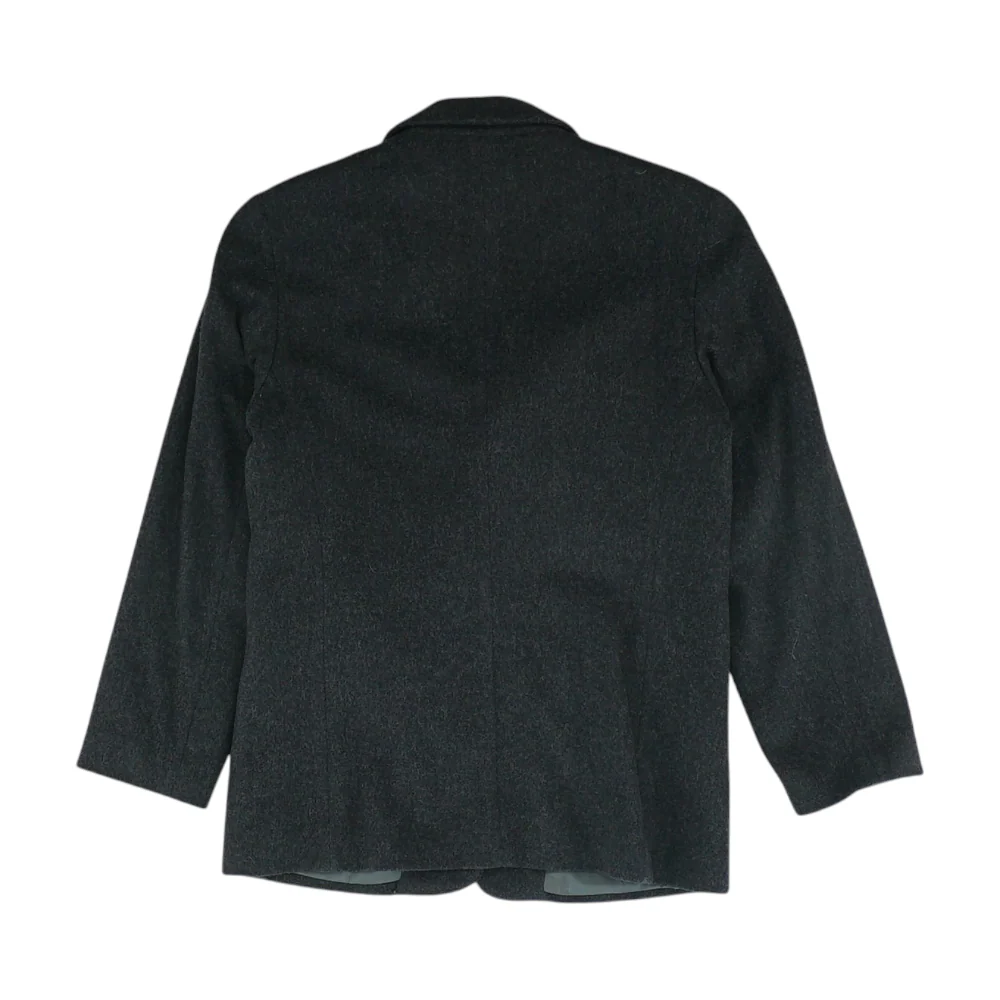 Black Solid Blazer - Image 2