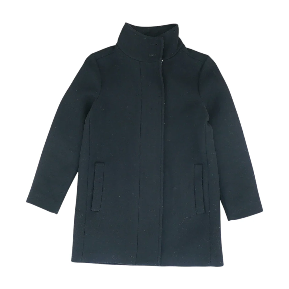 Black Petite Solid Coat