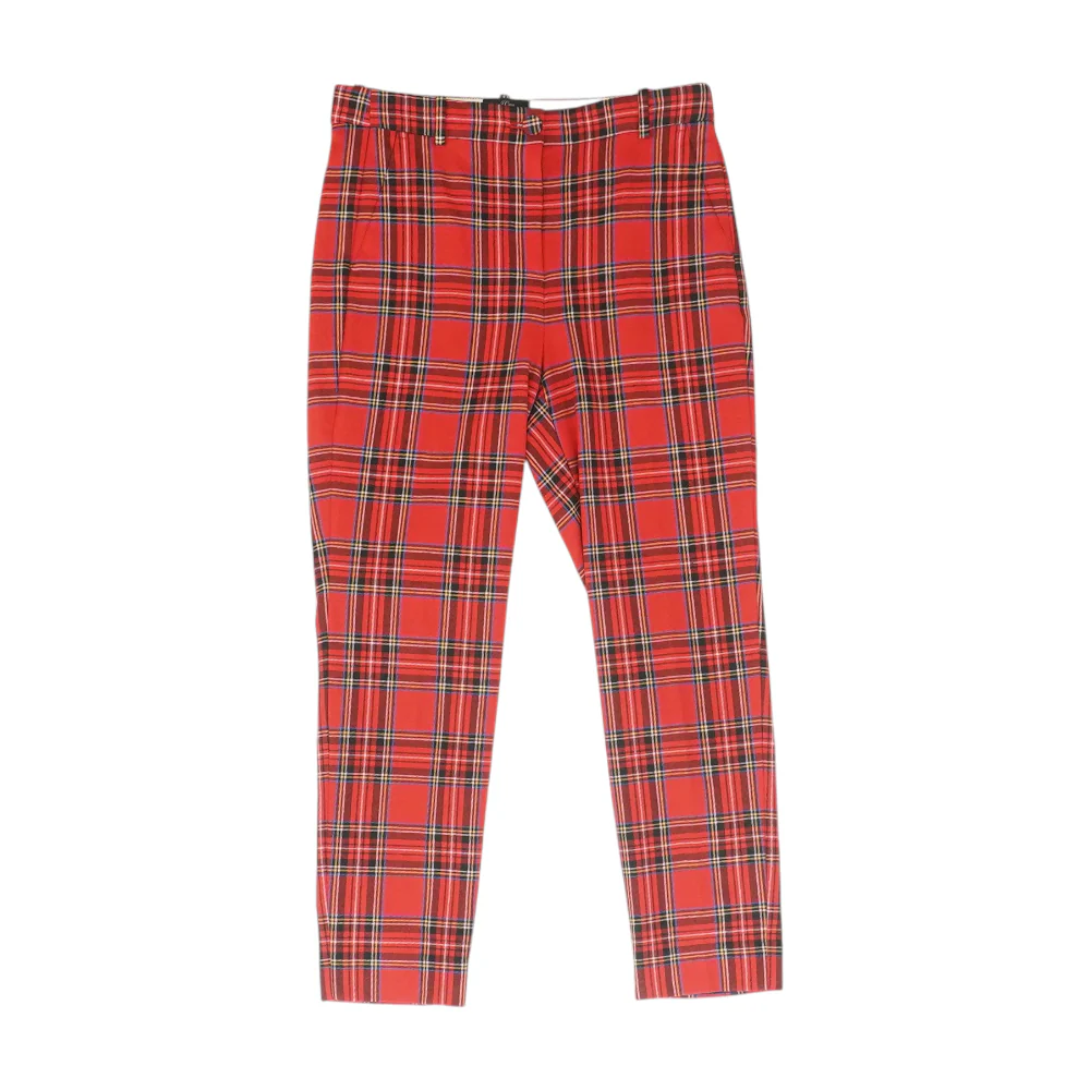 Red Plaid Pants
