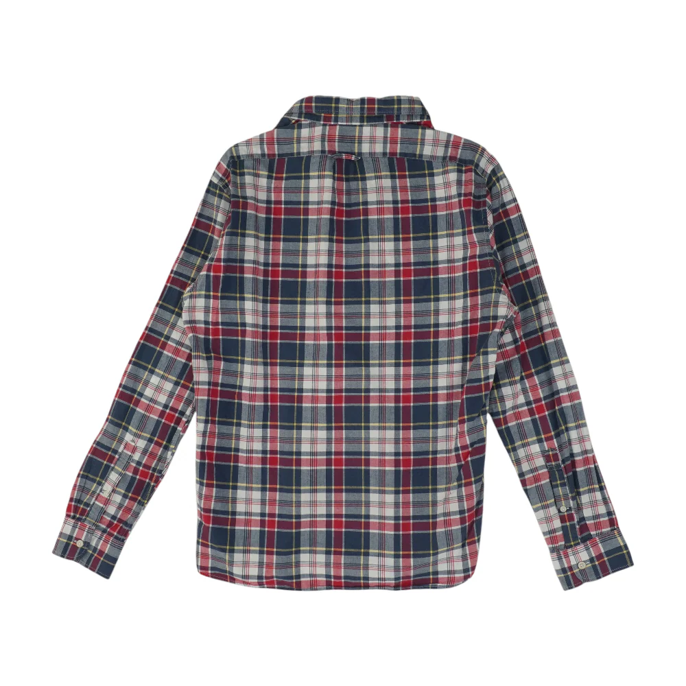 Blue Plaid Long Sleeve Button Down - Image 2
