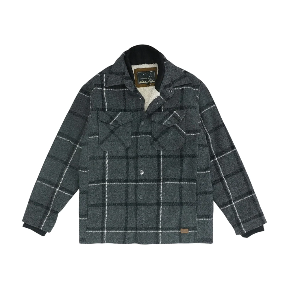 Gray Plaid Jacket