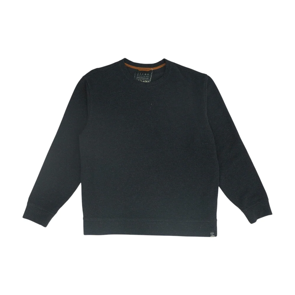 Charcoal Solid Sweatshirt Pullover