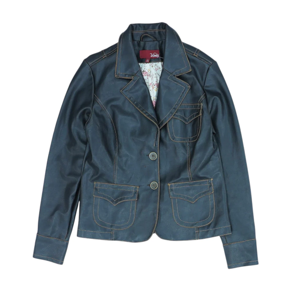 Brown Solid Jacket