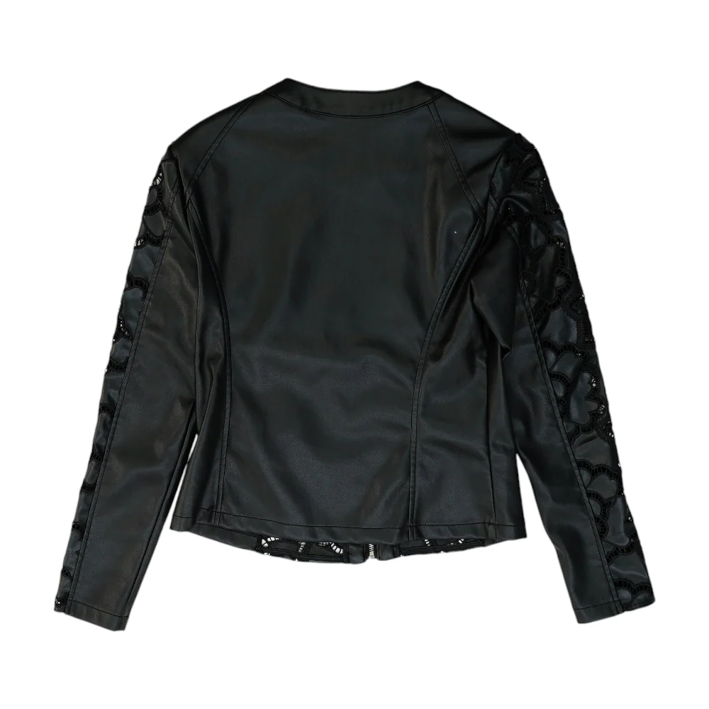 Black Solid Jacket - Image 2