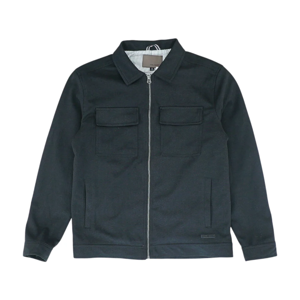 Black Solid Jacket
