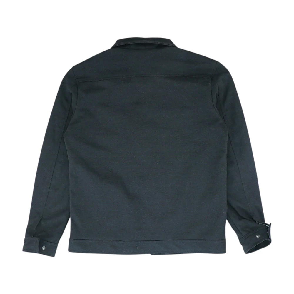 Black Solid Jacket - Image 2