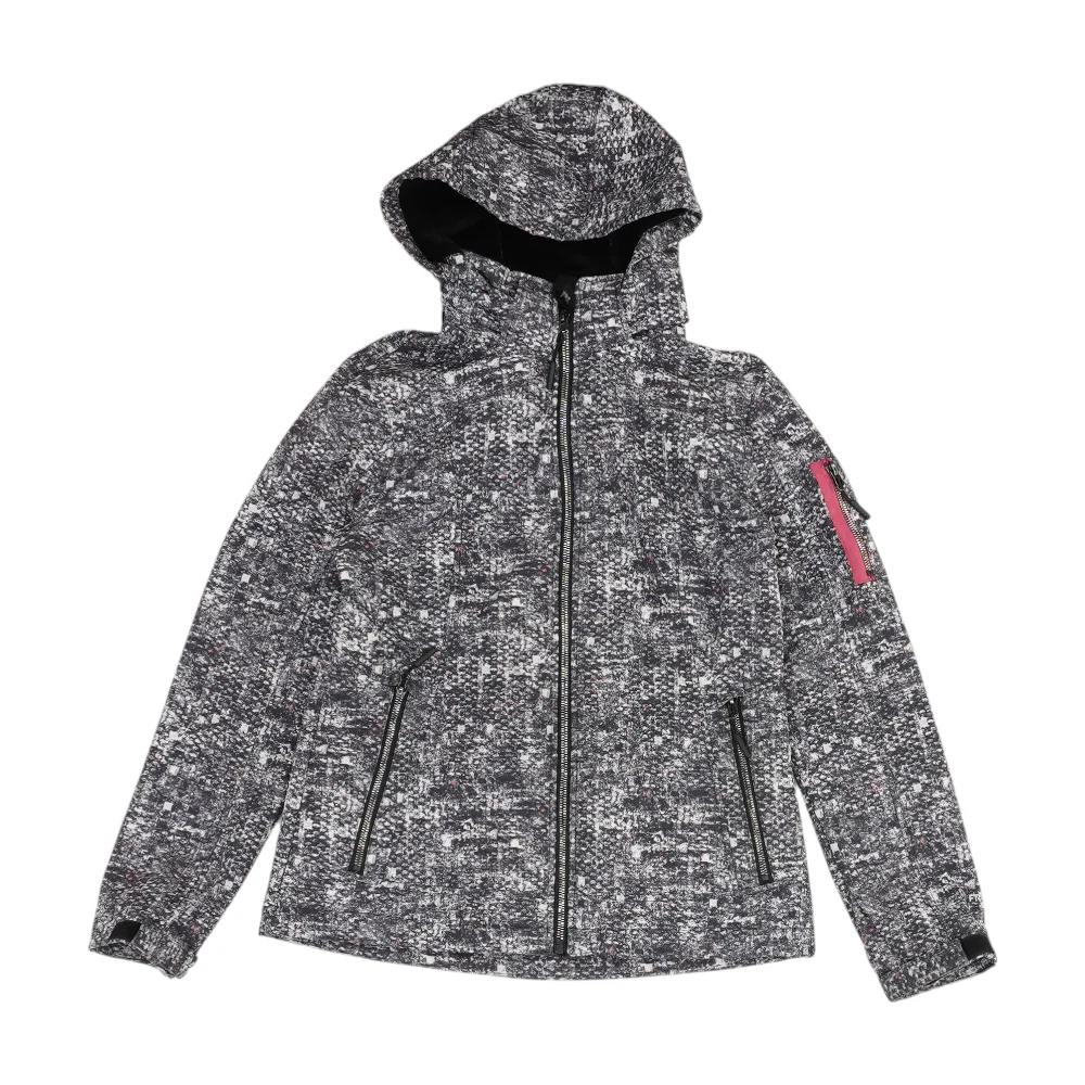Gray Print Jacket