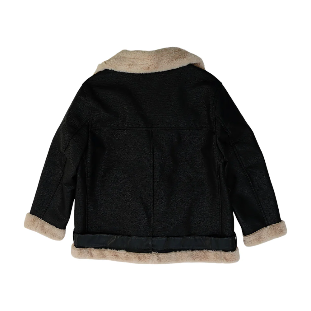 Black Solid Jacket - Image 2