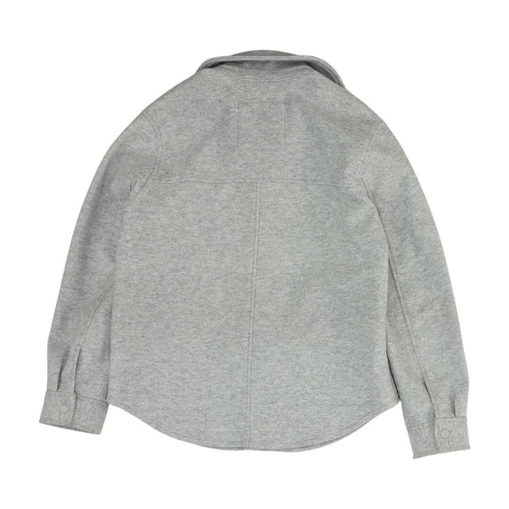 Gray Solid Jacket - Image 2