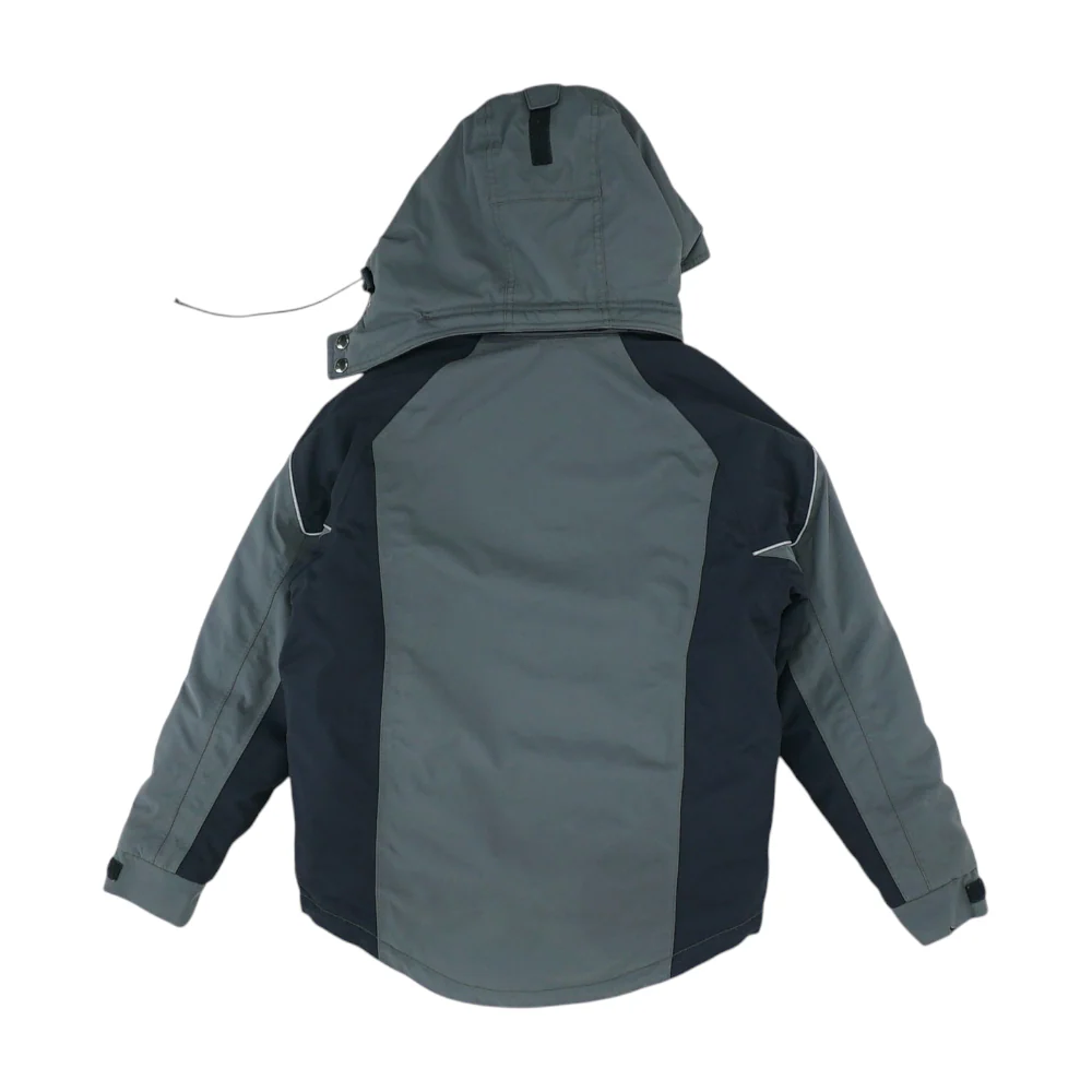 Gray Color Block Jacket - Image 2