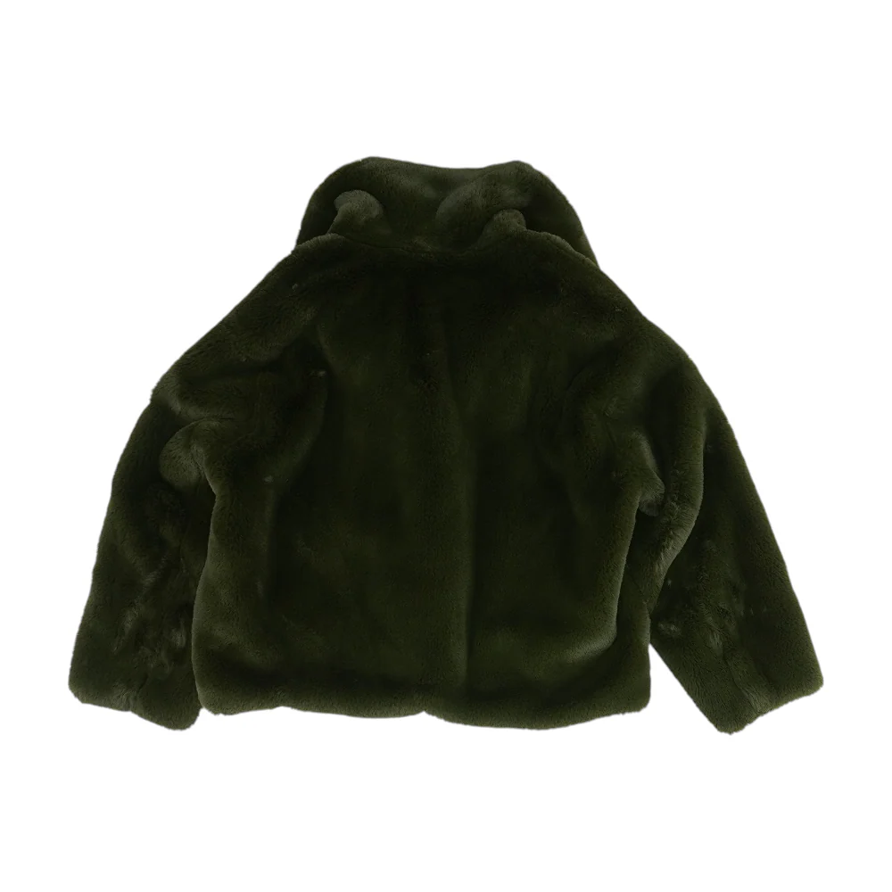 Green Solid Jacket - Image 2
