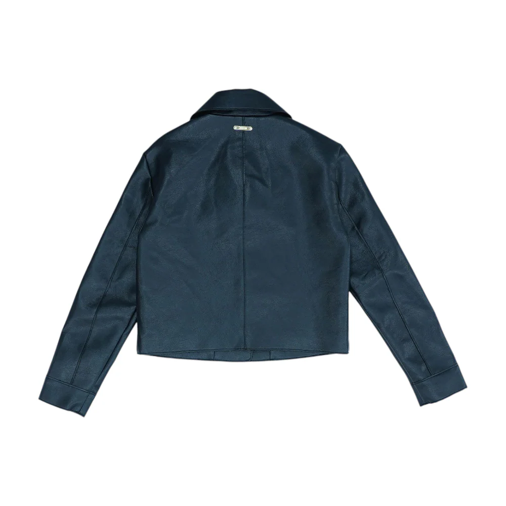 Black Solid Jacket - Image 2