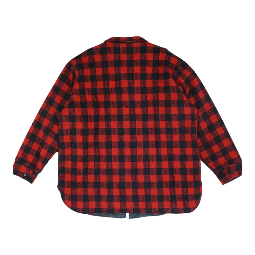 Vintage Red Check Jacket - Image 2
