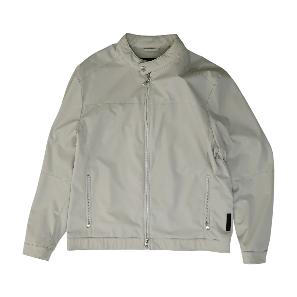 Gray Solid Jacket