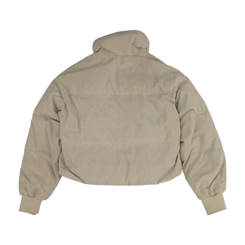 Beige Solid Jacket - Image 2