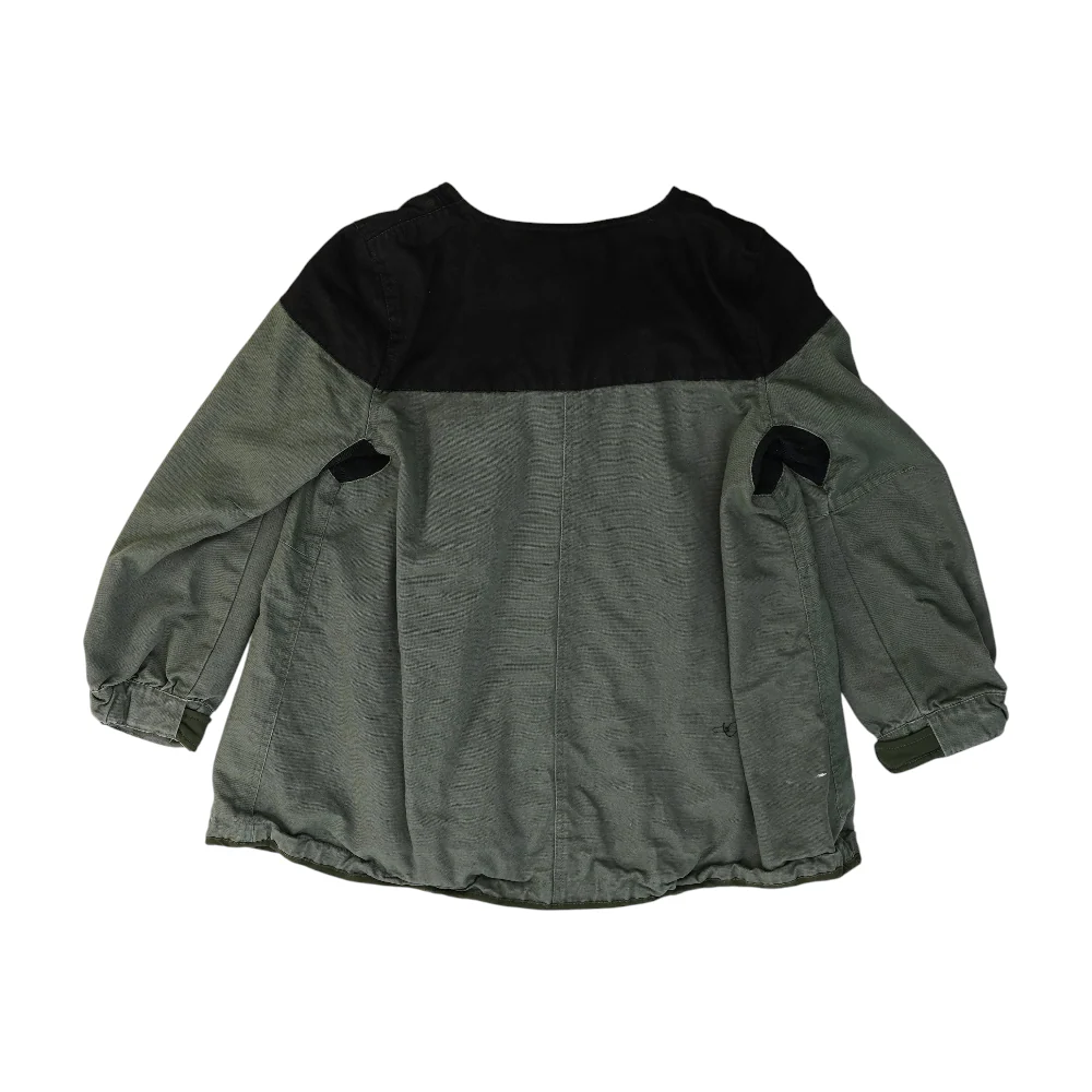 Gray Color Block Jacket - Image 2