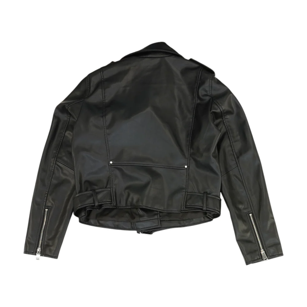 Black Solid Jacket - Image 2