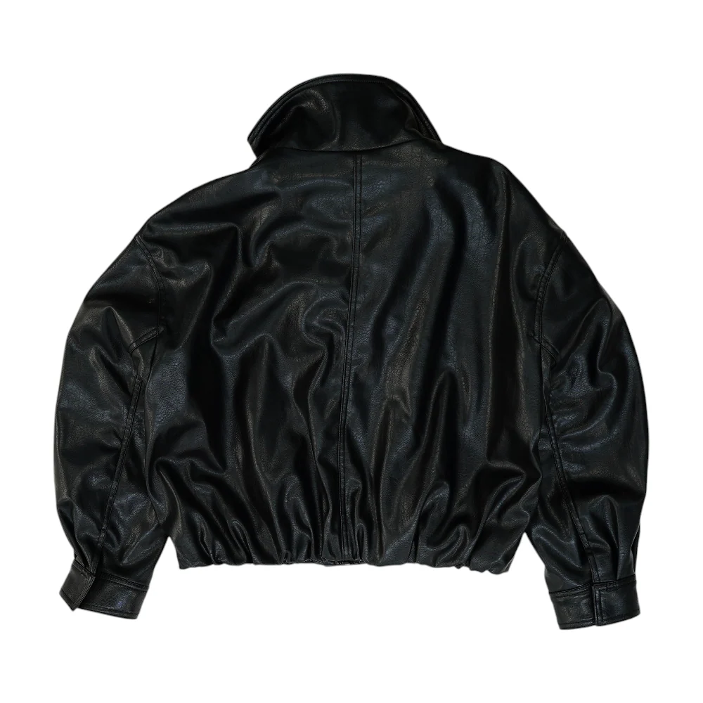 Black Solid Jacket - Image 2