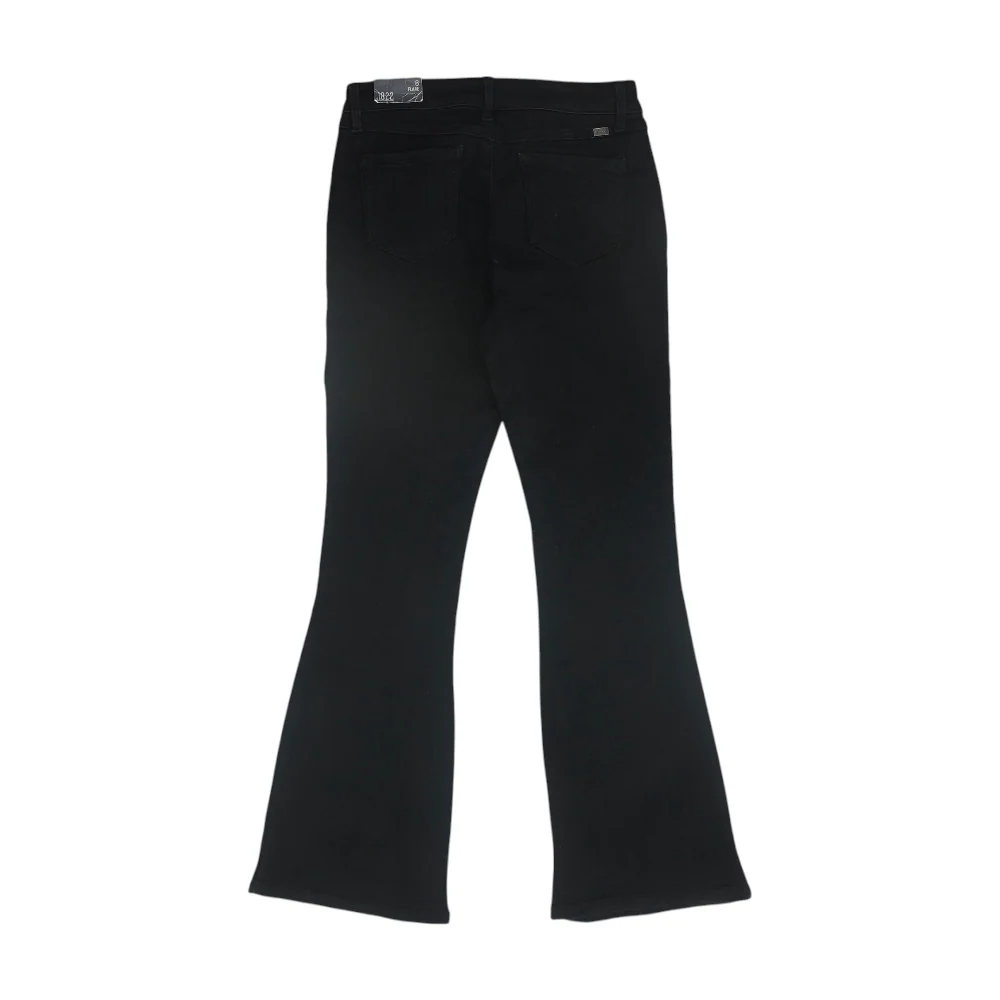Black Wide Leg Jeans - Image 2