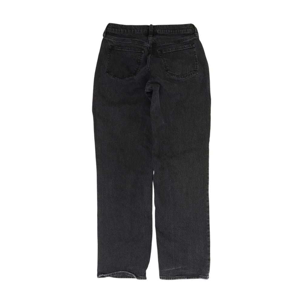 Black Wide Leg Jeans - Image 2