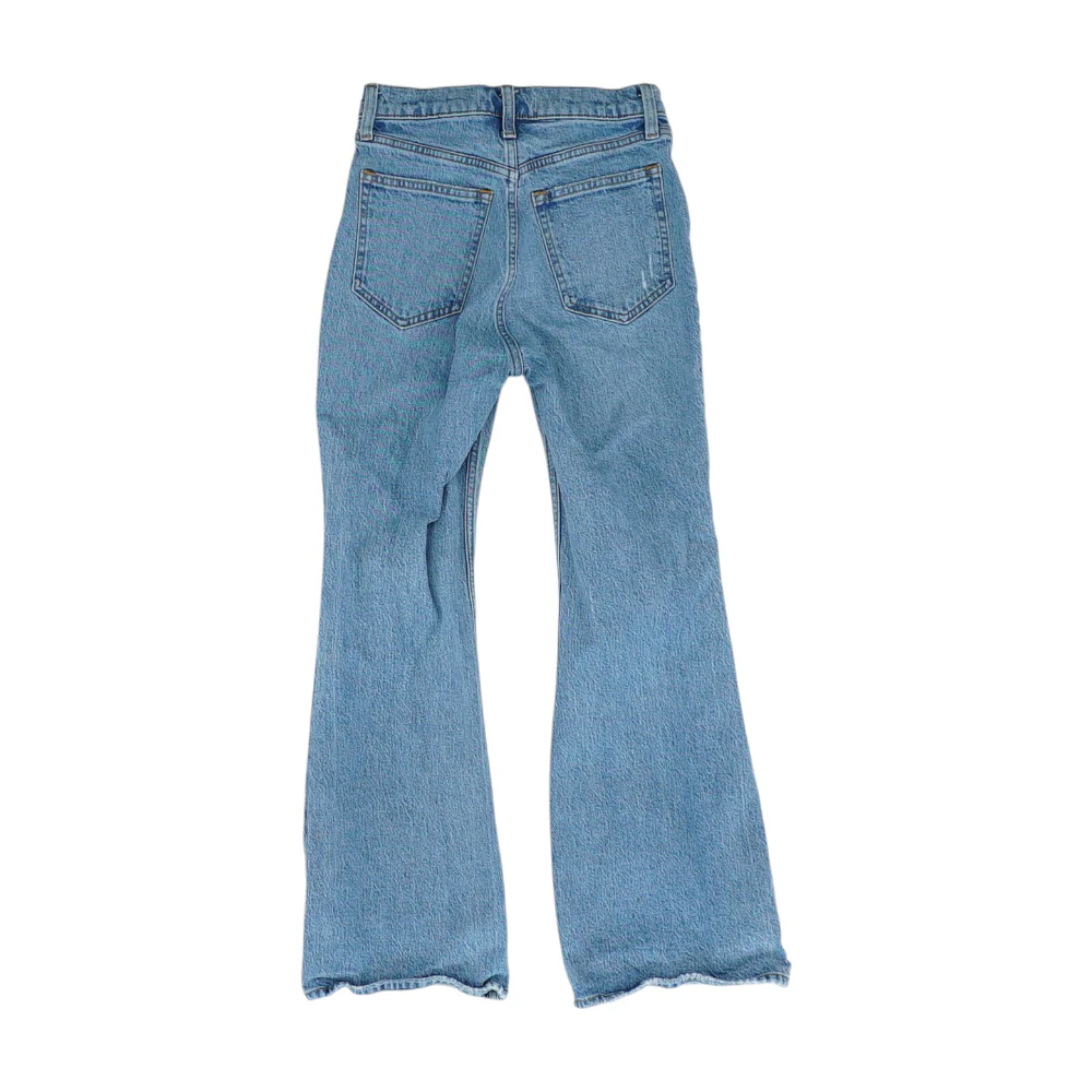 Blue Short Bootcut Jeans - Image 2