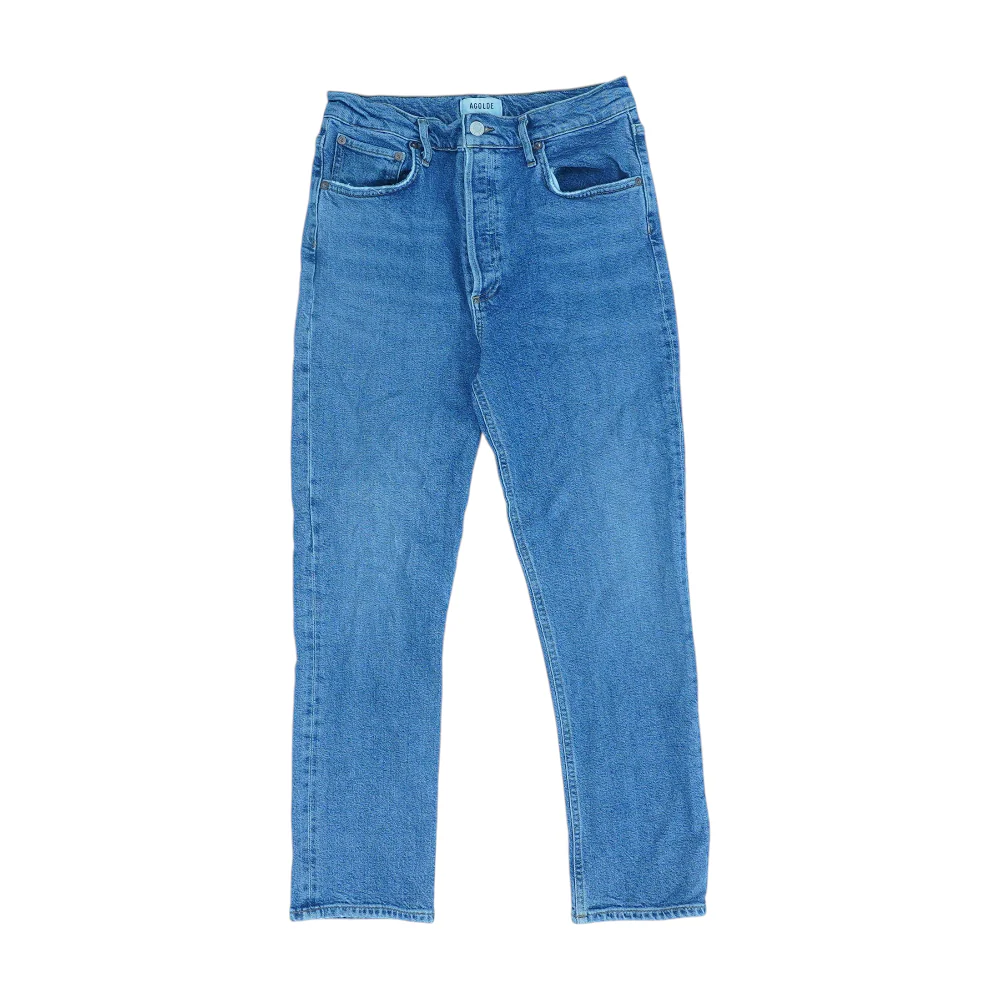 Blue Straight Jeans