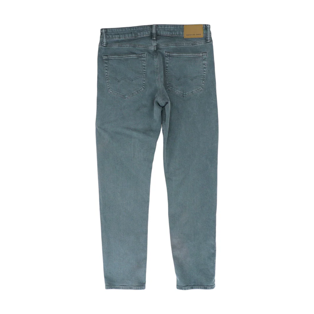 Gray Athletic Jeans - Image 2