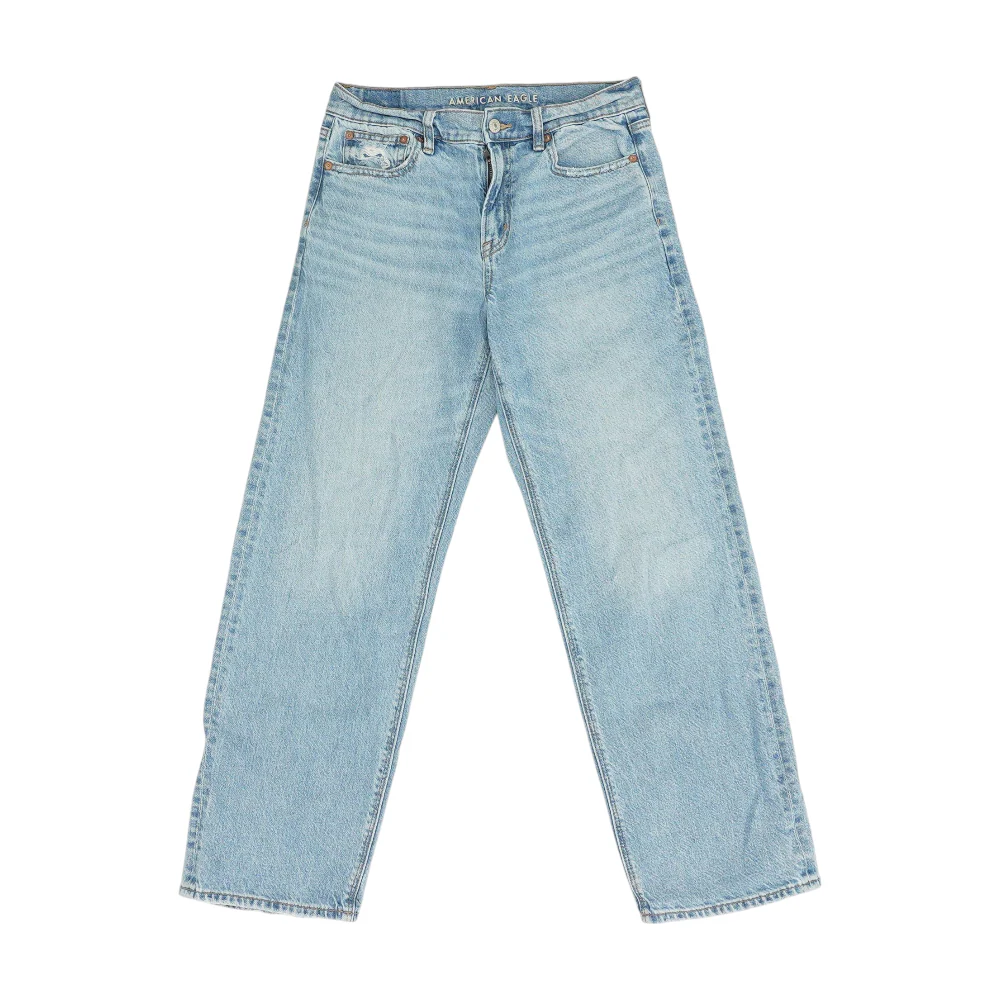 Blue Straight Jeans