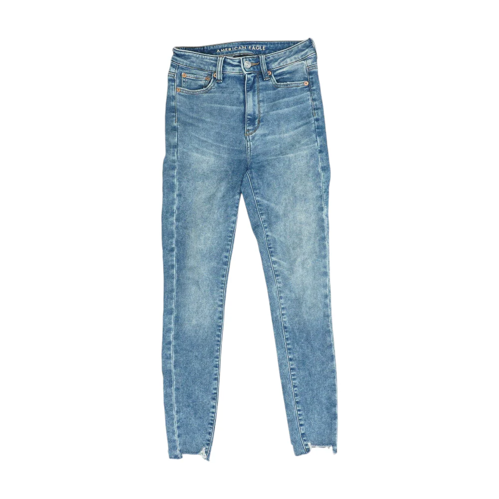Blue Short Skinny Jeans