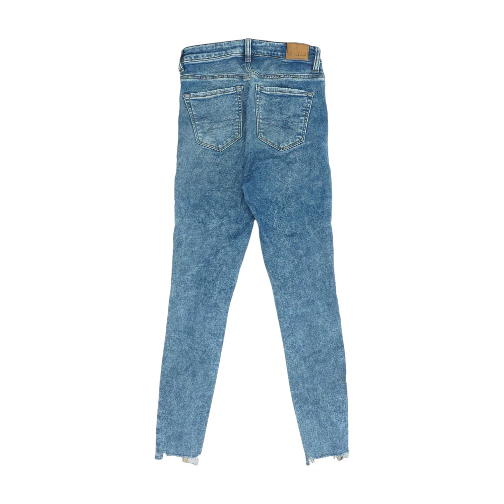 Blue Short Skinny Jeans - Image 2