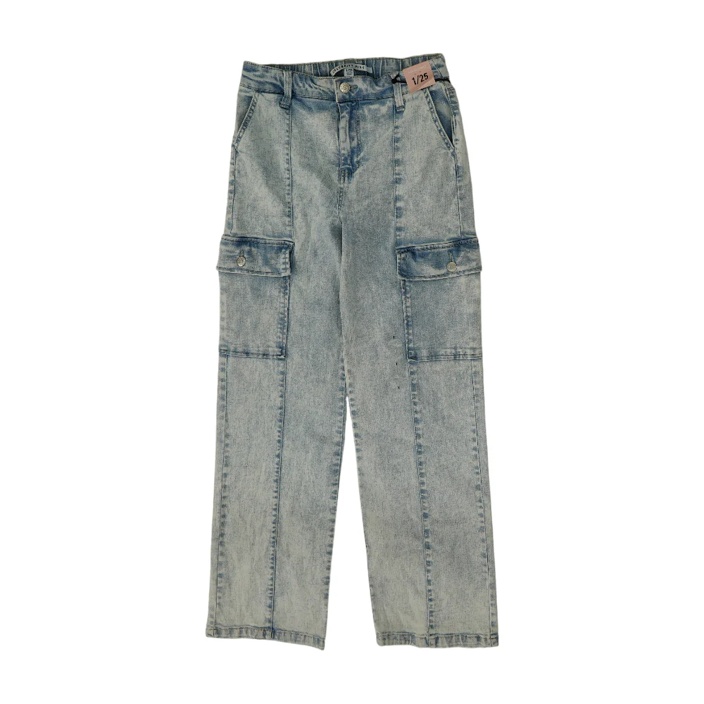 Blue Wide Leg Jeans