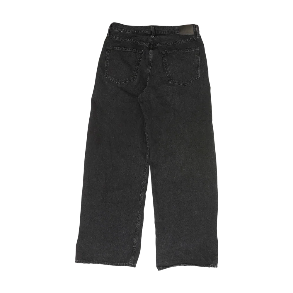Black Wide Leg Jeans - Image 2
